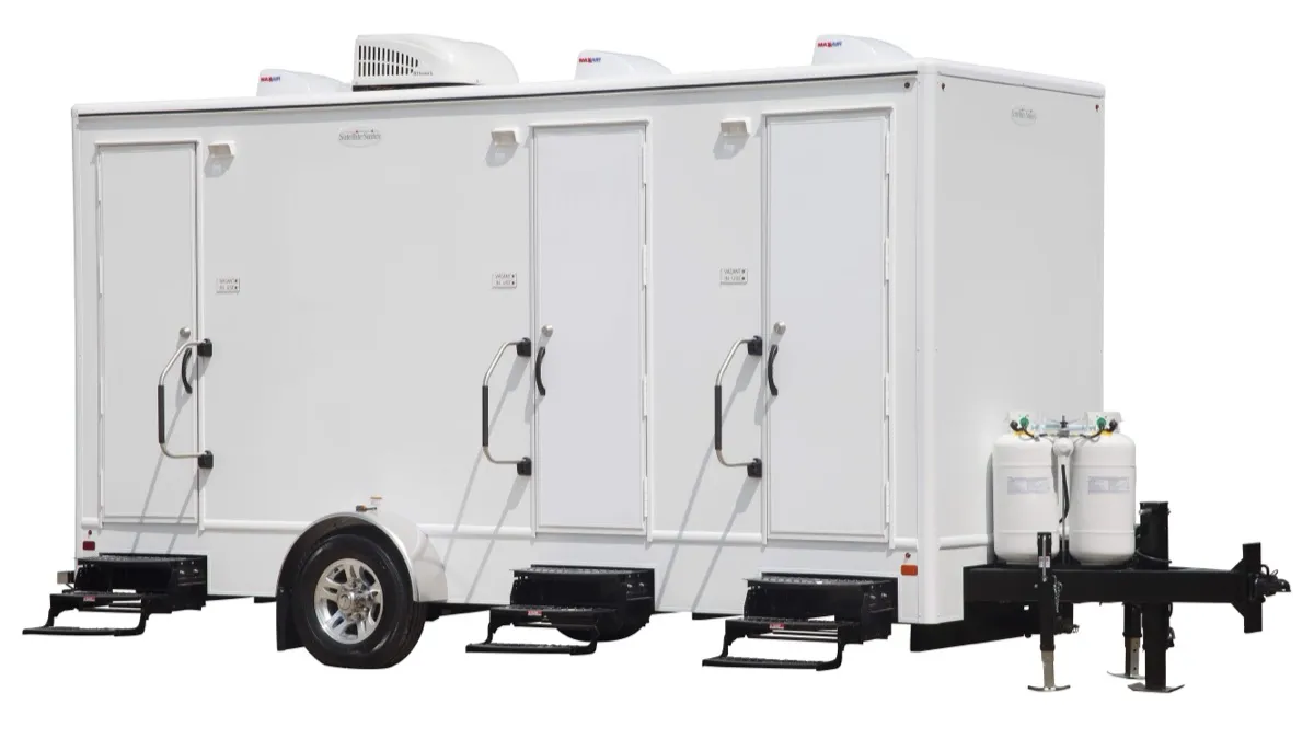 Combo Restroom and Shower Trailer